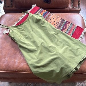 Fabletics Laura Active Dress  XS Olive Bodysuit short one piece